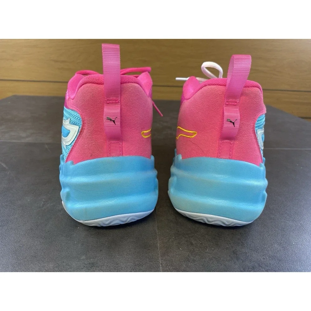 Puma Men's Blue,Pink,Black Northern Lights Scoot Zeros Sneakers Size 13-CLEAN